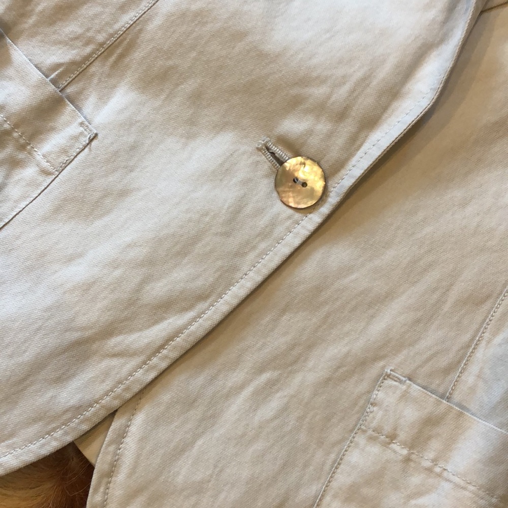 J. Jill Cotton Blazer - Picture 2 of 5